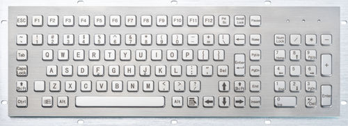 Clavier de bureau - IPC4-KBRD-8625-EN - IPC4 - ICC Digital Industrial Technologies Bv - à touches mécaniques / 103 touches / USB