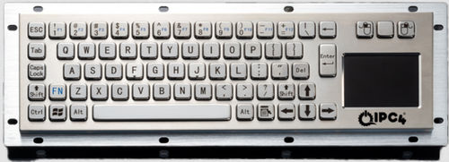 Clavier de bureau - IPC4-KBRD-TP-8635T-EN - IPC4 - ICC Digital Industrial Technologies Bv - à touches mécaniques / 67 touches / avec pavé tactile
