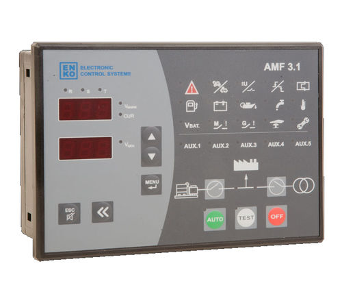 Contrôleur de groupe électrogène automatique - AMF 3.1 - ENKO Elektronik Kontrol Sistemleri San. ve Tic. Ltd. Sti. - de contrôle automatique du secteur / triphasé