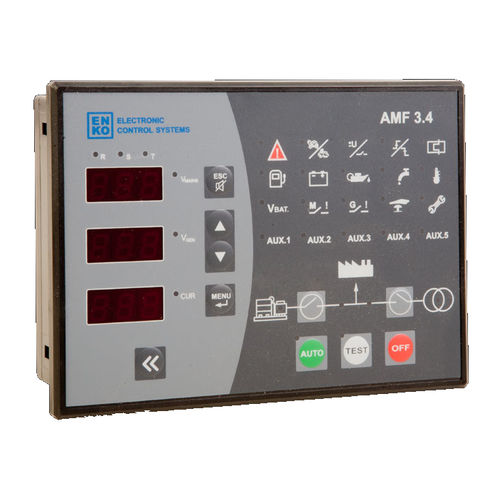 Contrôleur de groupe électrogène automatique - AMF 3.4 - ENKO Elektronik Kontrol Sistemleri San. ve Tic. Ltd. Sti. - de contrôle automatique du secteur / triphasé