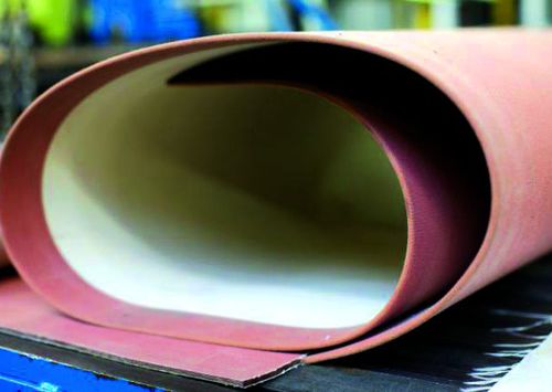 Courroie plate - Fenner Precision Polymers Inc. - en caoutchouc / en silicone / en tissu