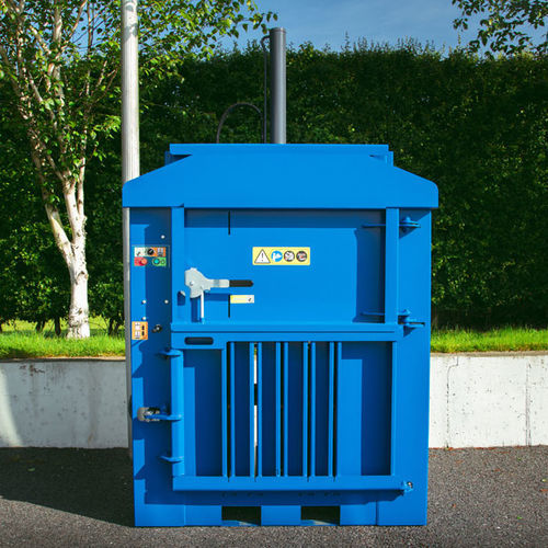 Presse à balles verticale - 150 - MACFAB BALERS - à chargement frontal / pour carton / pour papier