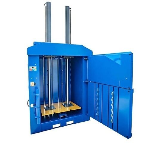 Presse à balles pour déchets - 450 HD - MACFAB BALERS - pour bouteilles / verticale / à chargement frontal