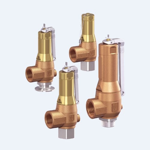 Soupape de sécurité pour eau - 6450 - Goetze KG Armaturen - pour air / pour vapeur / pour réservoir