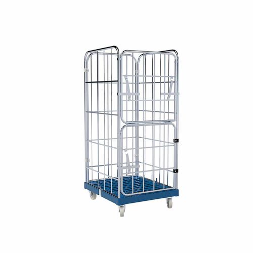 Roll-conteneur pour l'industrie agroalimentaire - KB4A50101460CS03101 - ESB Engineering-System-Bau GmbH - avec base en plastique / en métal / démontable