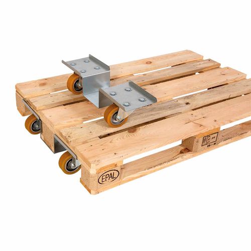 Roulette pivotante - EUPAROC-0C9 - ESB Engineering-System-Bau GmbH - à platine / pour palettes / fortes charges
