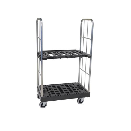 Roll-conteneur multiusage - KB2Z9005970CS751A4 - ESB Engineering-System-Bau GmbH - à étagères / avec base en plastique