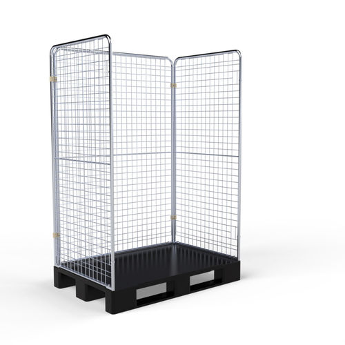 Réhausse palette en plastique - S38001200FC0KU - ESB Engineering-System-Bau GmbH - grillagé