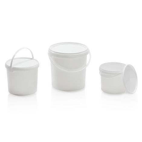 Seau en plastique - FP series - FACH-PAK - rond / avec poignée / pour l'industrie agroalimentaire