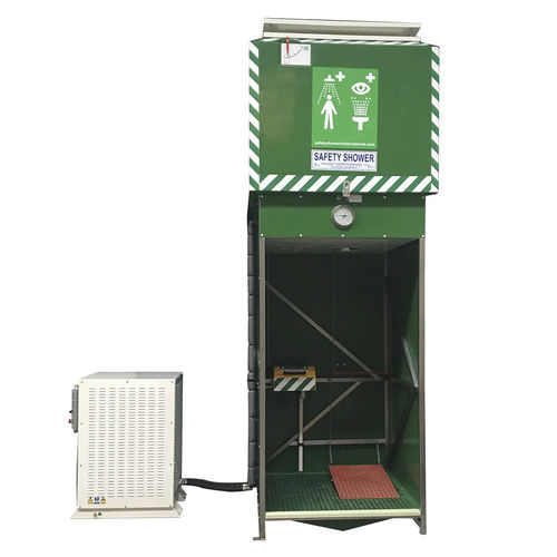 Douche de sécurité sur pied - TS1500CH - Aqua Safety Showers Internatioanl - d'intérieur / pour environnement dangereux / d'extérieur