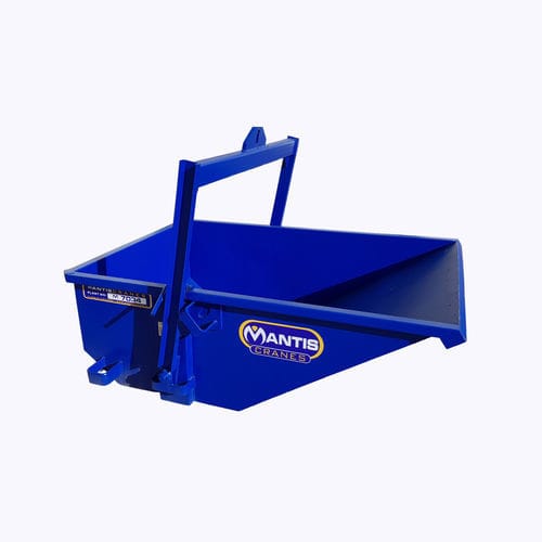 Benne basculante en métal - Mantis Cranes - pour déchets / élévateur / automatique