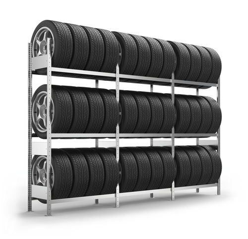 Rayonnage pour pneus - CLIP Räderregal - META-Regalbau GmbH & Co. KG - multistockage / dynamique