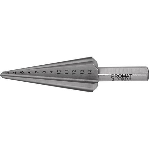 Foret monobloc - 40008620 series - Promat - multiusage / conique