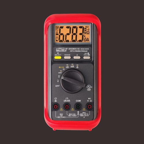 Multimètre numérique 6000 points - BM2803CSE - BRYMEN - portable / 1000 V / 600 V