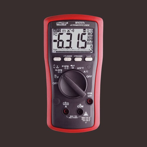 Multimètre pour applications automobiles - BM315s - BRYMEN - numérique 6000 points / portable / 1000 V