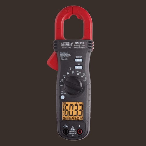 Pince multimètre numérique 6000 points - BM033 - BRYMEN - portable / 300 V / 600 V
