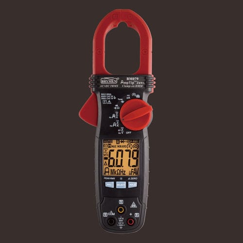 Pince multimètre numérique 6000 points - BM079 - BRYMEN - portable / 600 V / 600 A