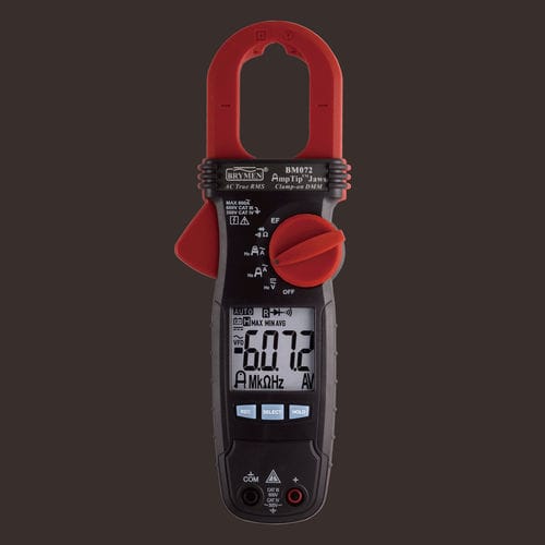 Pince multimètre numérique 6000 points - BM072 - BRYMEN - portable / 600 V / 600 A