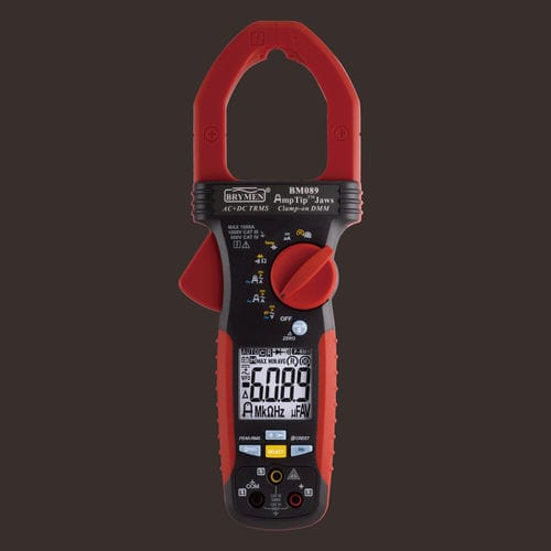 Pince multimètre numérique 6000 points - BM089 - BRYMEN - portable / 1000 V / 600 V