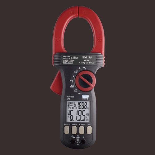 Pince multimètre numérique 6000 points - BM195 - BRYMEN - portable / 1000 V / 2000 A