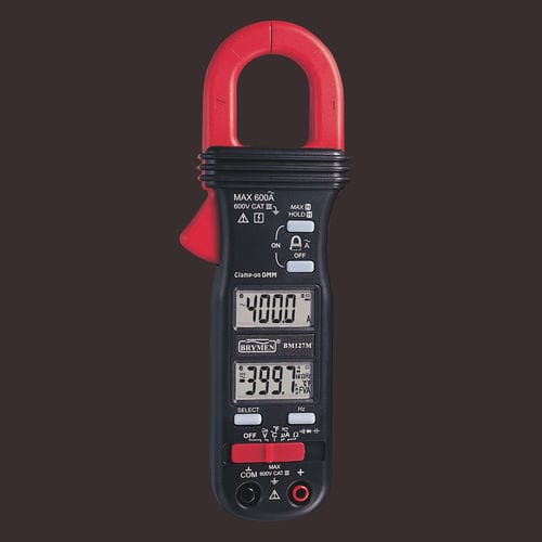 Pince multimètre numérique 4000 points - BM127s - BRYMEN - portable / 600 V / 600 A