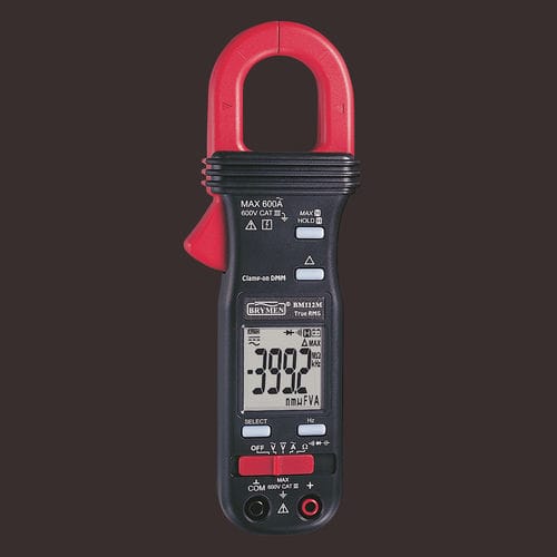 Pince multimètre numérique 4000 points - BM112s - BRYMEN - portable / 600 V / 600 A