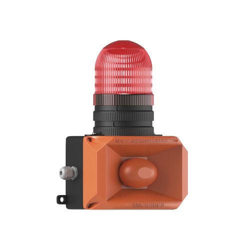 Diffuseur d'alarme sonore avec feu à éclats - MS 232 - MESAN ELEKTRIK MÜM. SAN. A.Ş. - avec feu permanent