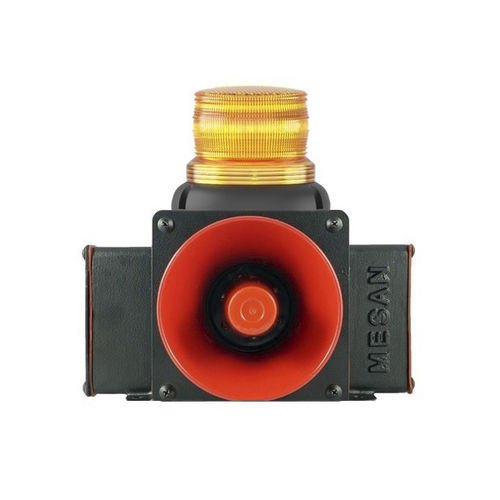 Sirène avec feu à LED - MS 1337 - MESAN ELEKTRIK MÜM. SAN. A.Ş. - électronique / pour usage intensif / IP65