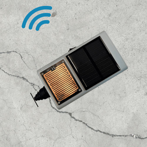 Fissuromètre électronique - Infrasolute GmbH - linéaire / sans fil / avec capteur de température