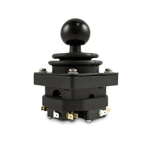 Joystick switch - CS3 B/B - J.R. Merritt Controls - mono-axe / 2 axes / compact