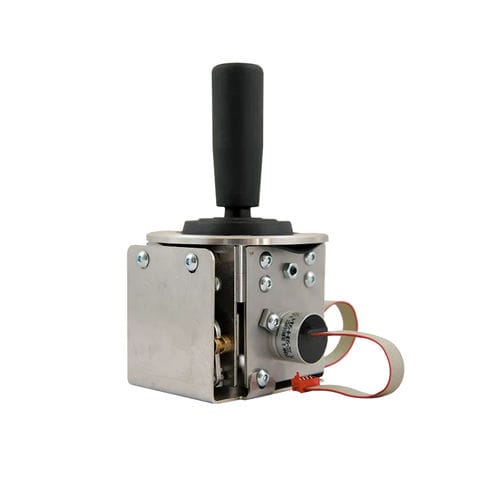 Joystick à potentiomètre - JMS3 - J.R. Merritt Controls - mono-axe / à effet Hall / 2 axes