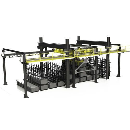 Magasin de stockage automatique horizontal - HSS - Fada Engineering