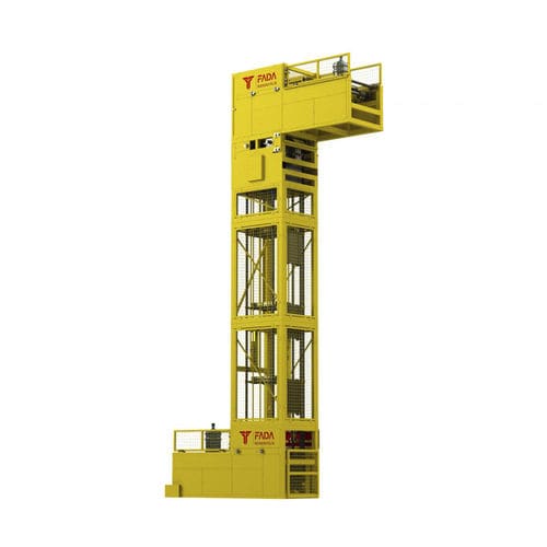 Convoyeur à chaînes - VCS - Fada Engineering - vertical / en acier inoxydable