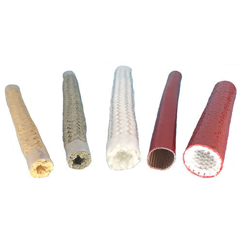 Gaine tressée - TecHeat&reg; - Porteret Beaulieu Industrie (PBI) - de protection thermique / isolante / pour câbles