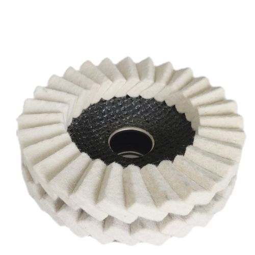 Disque à lamelle de polissage - DanYang Rigo Abrasives Co., Ltd. - en feutre