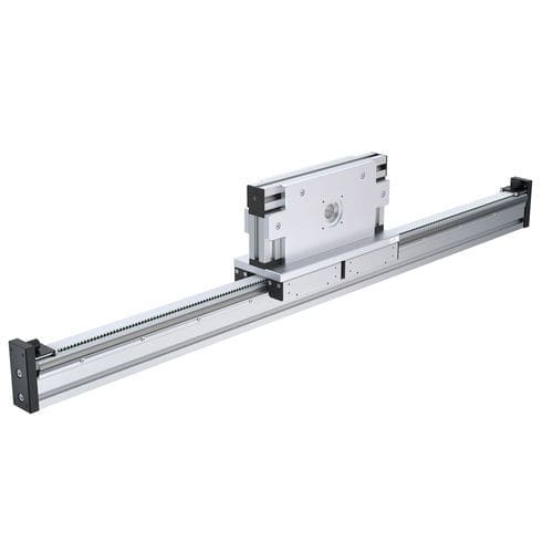 Guide linéaire à patin - Robotunits GmbH - 50 mm / en aluminium