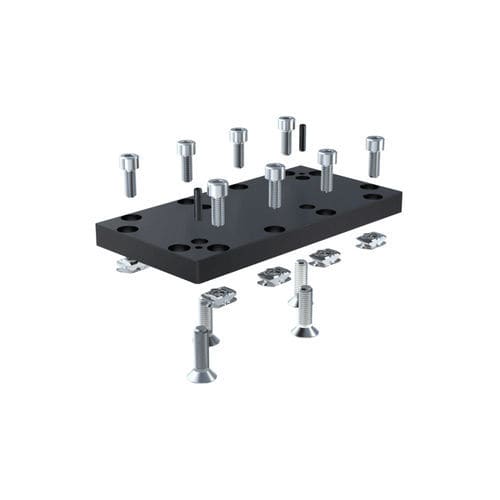 Équerre de fixation de bridage - FAS 102 series - Robotunits GmbH - en aluminium / 90°