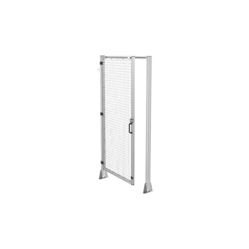 Porte avec charnière - SBS1044 series - Robotunits GmbH - en acier galvanisé / en polycarbonate / pour l'intérieur