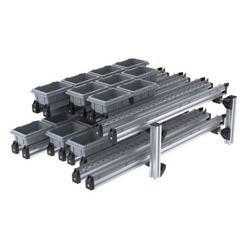 Système de manutention de transport - MBS PickStar RL - Robotunits GmbH - pour conteneur / pour chariot autoguidé / convoyeur