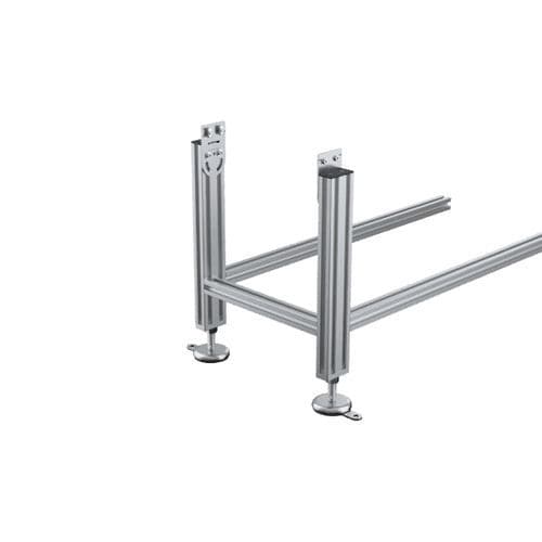 Support de bandes transporteuses - C8F - Robotunits GmbH - en métal / modulaire / souple