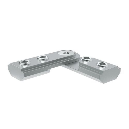 Fixation pour profilés en aluminium - TIN 4545 - Robotunits GmbH - en acier galvanisé / filetée