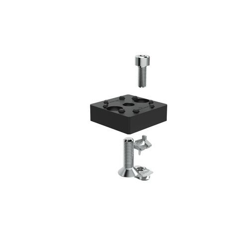 Fixation pour profilés en aluminium - FAS 505 series - Robotunits GmbH - industrielle / en acier zingué / en acier galvanisé