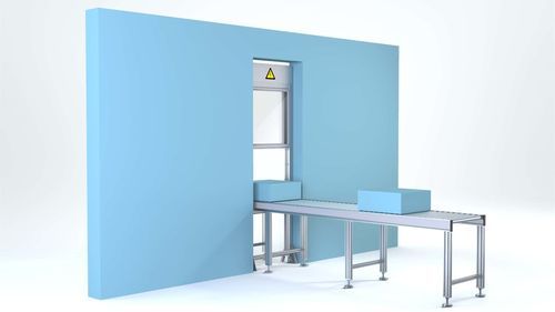 Hayon élévateur pour convoyeur - Robotunits GmbH - pour portail / semi-automatique