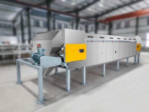 Granulateur - consol steel belt