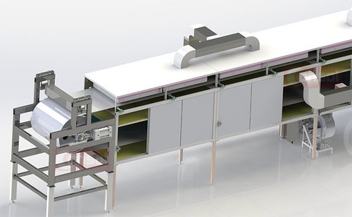 Machine de coulée centrifuge - consol steel belt - bandes en acier