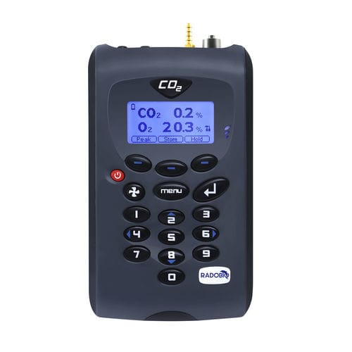 Analyseur CO2/02 - T100 - RADOBIO SCIENTIFIC CO.,LTD - de surveillance / de concentration / de longueur d'onde