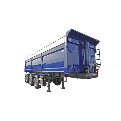 Remorque benne -  Trailer Tippers - Vossebelt - pour matériel industriel / à 3 essieux / tractée