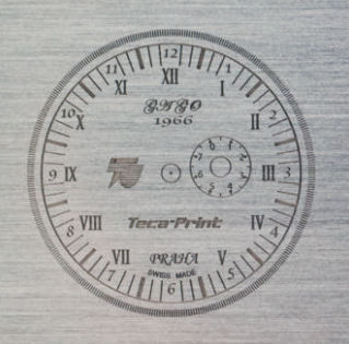 Cliché plate pour la tampographie - S series - Teca-print - en acier / avec revêtement spécial