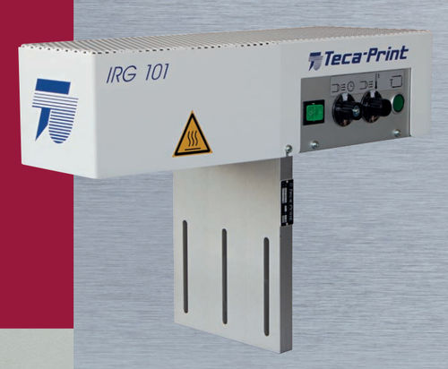 Système de séchage à infrarouge - IRG 101 - Teca-print - continu