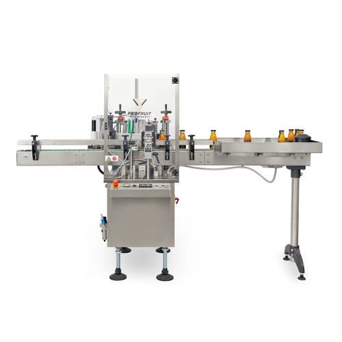 Système d'étiquetage automatique - ProFruit Machinery - pour bouteilles / pour l'industrie agroalimentaire / pour étiquettes auto-adhésives